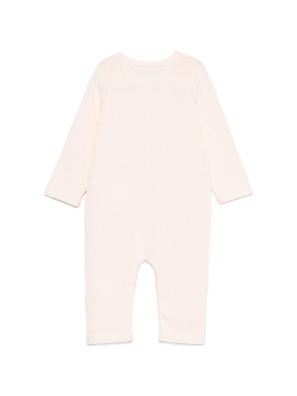 Tutina per neonata Tartine & Chocolat rosa chiaro con chiusura a bottoni - Rubino Kids