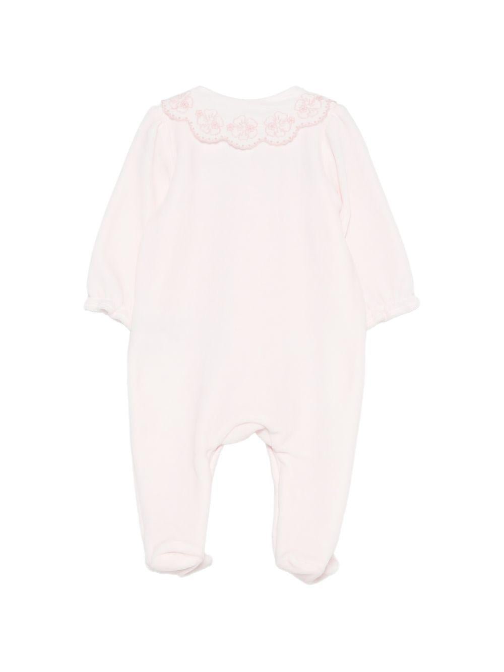 Tutina per neonata Tartine & Chocolat rosa con finitura in pizzo - Rubino Kids