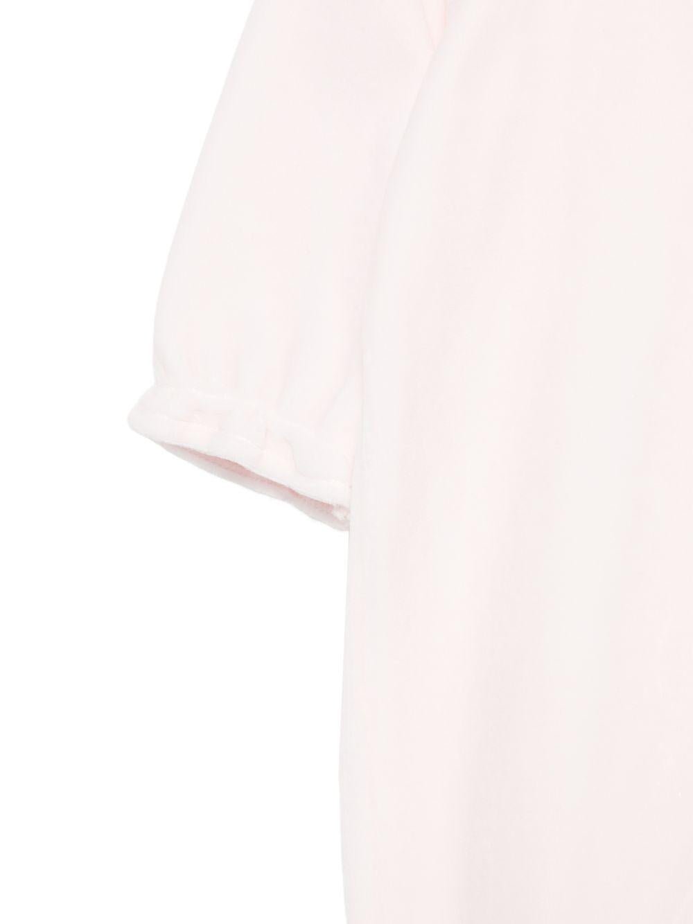 Tutina per neonata Tartine & Chocolat rosa con finitura in pizzo - Rubino Kids