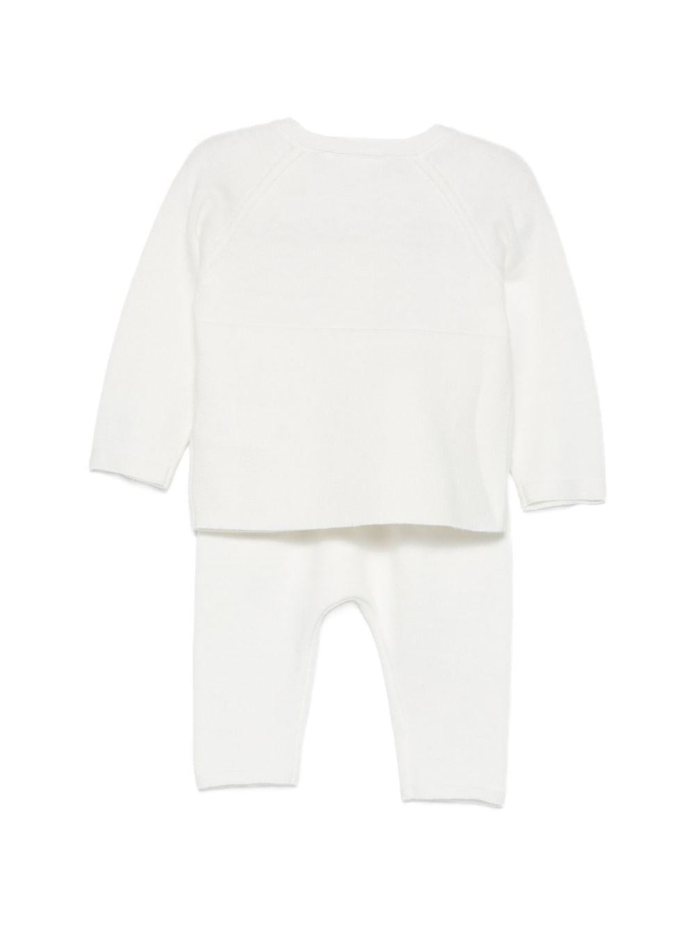 Tutina per neonati Tartine & Chocolat bianco con dettaglio a coniglio - Rubino Kids