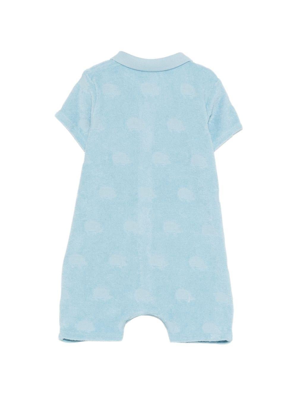 Tutina per neonato Tartine & Chocolat azzurra con colletto - Rubino Kids