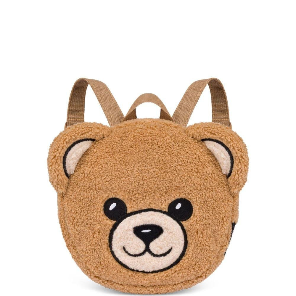 Zaino per bambini Moschino Kids marrone con motivo Teddy Bear - Rubino Kids