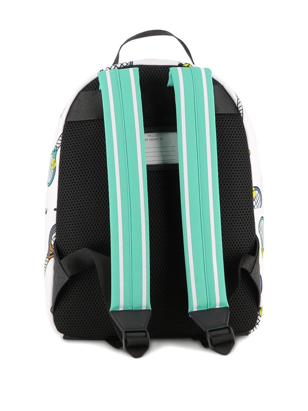 Zaino per bambino The Marc Jacobs Kids x Mickey Mouse multicolore con stampa racchette da tennis - Rubino Kids