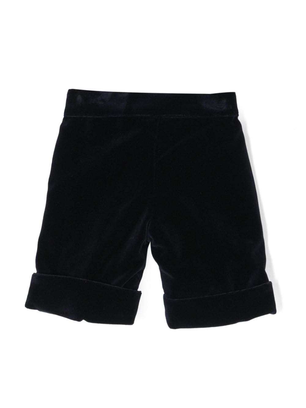 Shorts con ruches per neonato La Stupenderia blu con dettaglio con pince CCBR53 V46 LA STUPENDERIA KIDS 