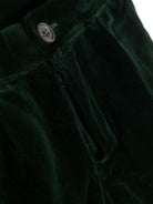 Shorts con ruches per neonato La Stupenderia verde con dettaglio con pince CCBR53 V80 LA STUPENDERIA KIDS 