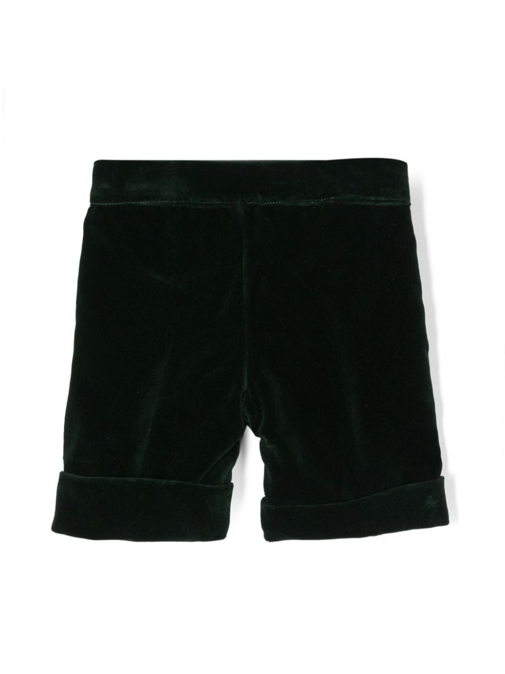 Shorts con ruches per neonato La Stupenderia verde con dettaglio con pince CCBR53 V80 LA STUPENDERIA KIDS 