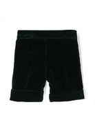 Shorts con ruches per neonato La Stupenderia verde con dettaglio con pince CCBR53 V80 LA STUPENDERIA KIDS 