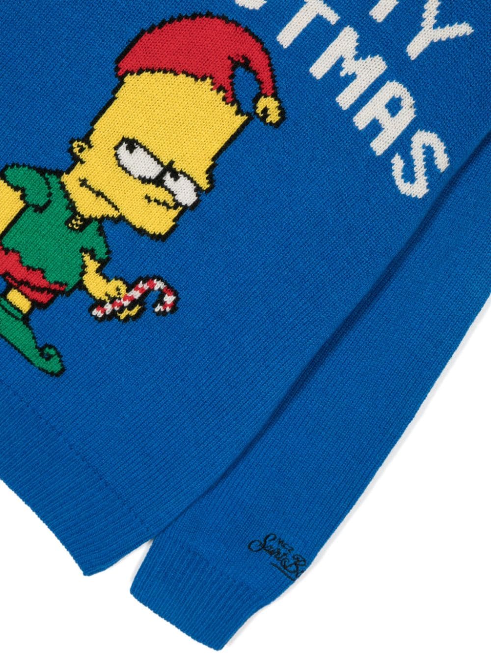 Maglione con ricamo Bart Simpson
