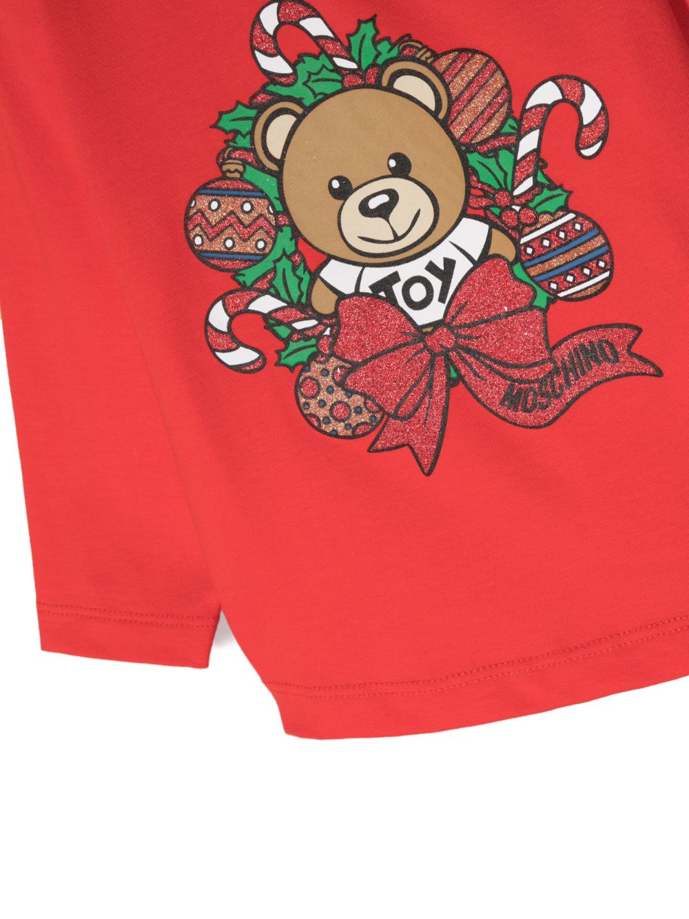 Sweatshirt with Leo Teddy print