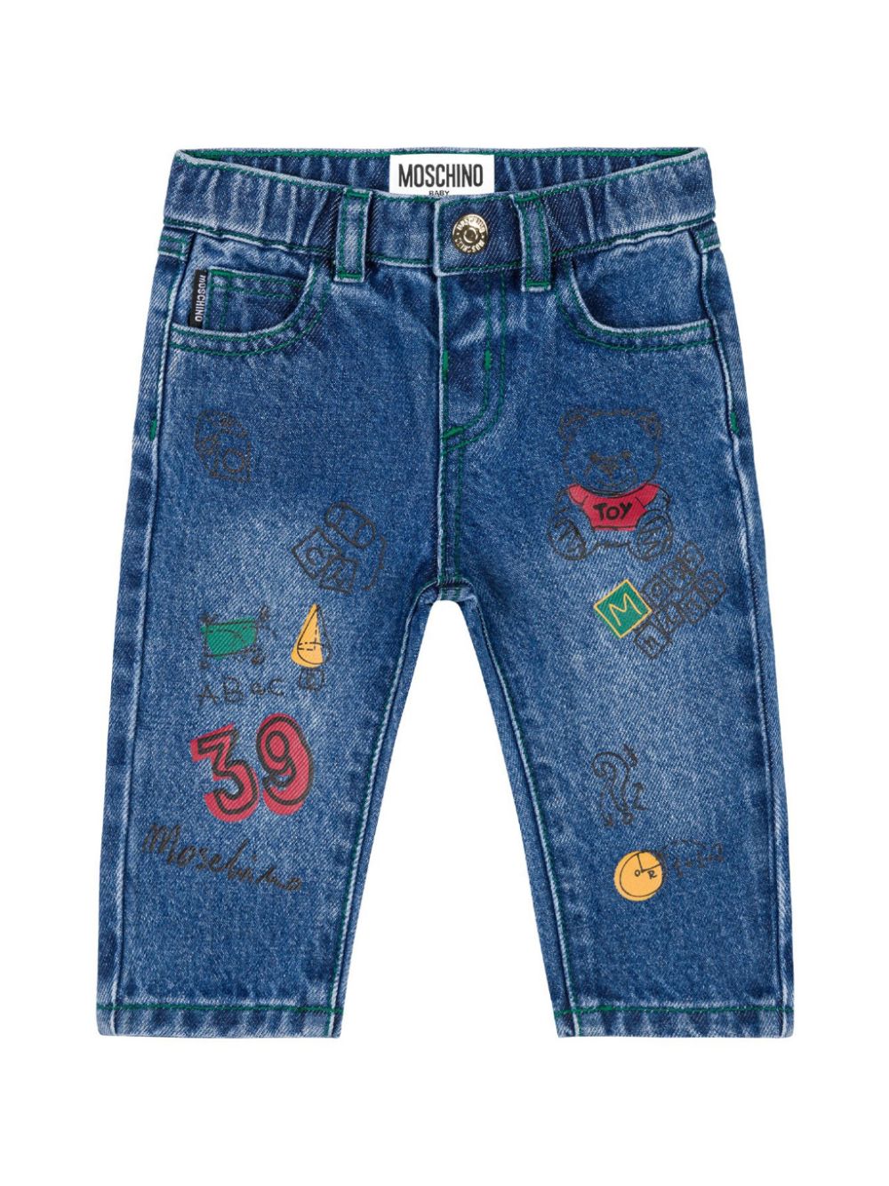 Moschino outlet jeans size 2 baby