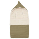 Sacco nanna per neonati Koeka teddy Oslo naturale verde 1015-2010 746 KOEKA KIDS 