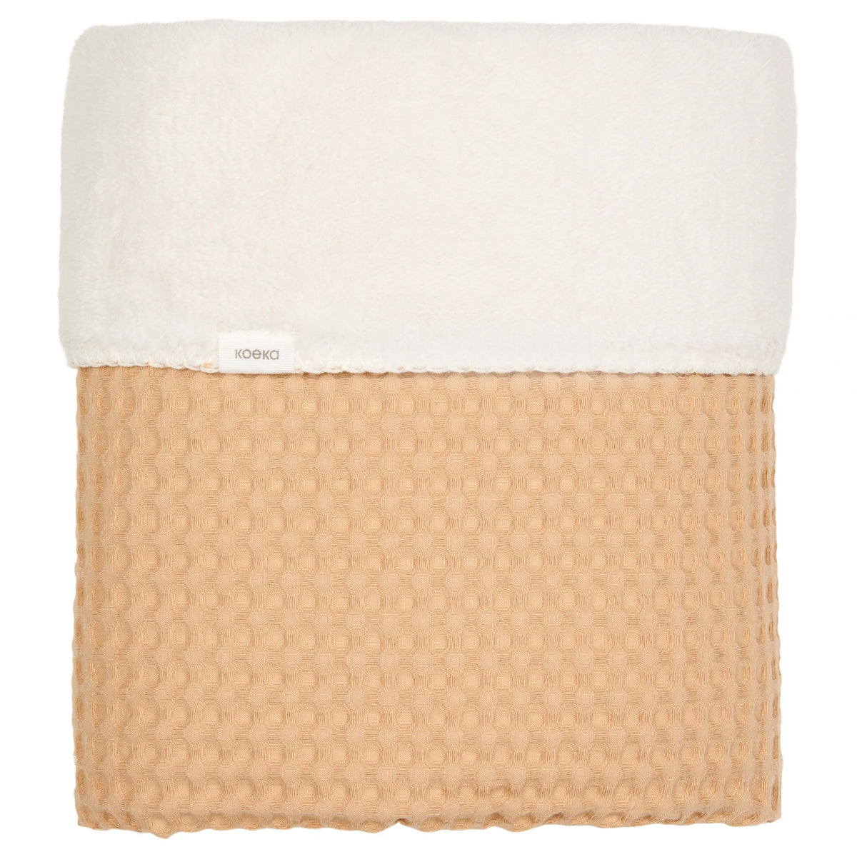Coperta per culla Teddy Oslo naturale/ciottolo beige 1015-44-020 905 KOEKA KIDS 