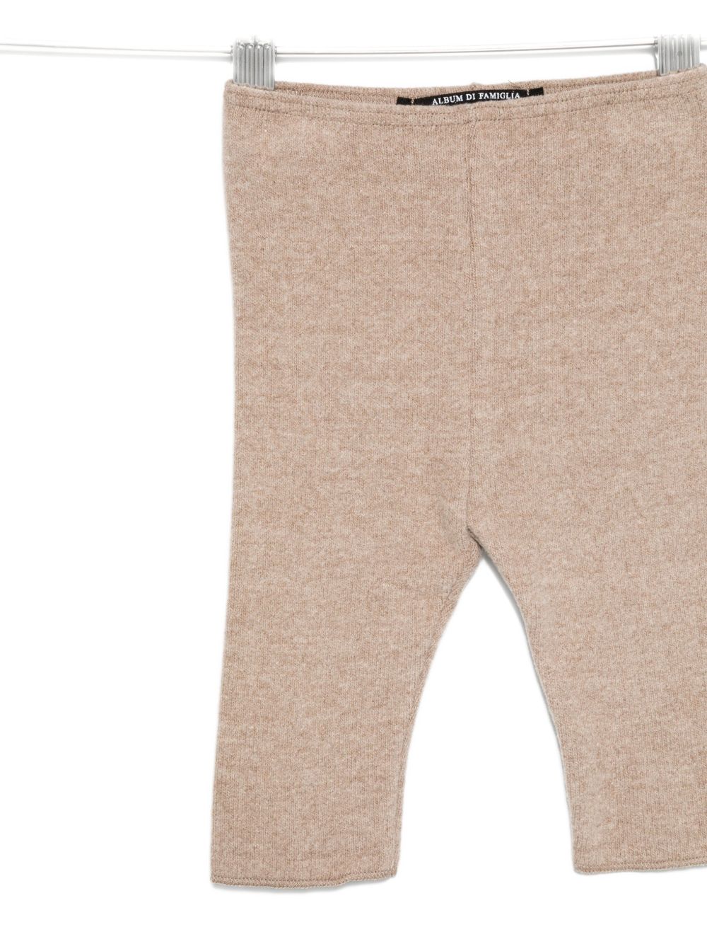 Leggins per neonata Album di Famiglia Kids beige lavorati a maglia 25W23276 MG ALBUM DI FAMIGLIA KIDS 