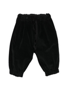 Pantaloni per neonato Album di Famiglia Kids neri con polsini elasticizzati 25W23389 BK ALBUM DI FAMIGLIA KIDS 