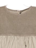 Abito per neonata Album Di Famiglia Kids beige con modello a pannelli 25W31099 MG ALBUM DI FAMIGLIA KIDS 