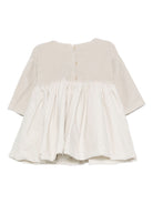Abito per neonata Album Di Famiglia Kids beige con modello a pannelli 25W31099 OM ALBUM DI FAMIGLIA KIDS 