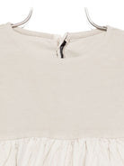 Abito per neonata Album Di Famiglia Kids beige con modello a pannelli 25W31099 OM ALBUM DI FAMIGLIA KIDS 