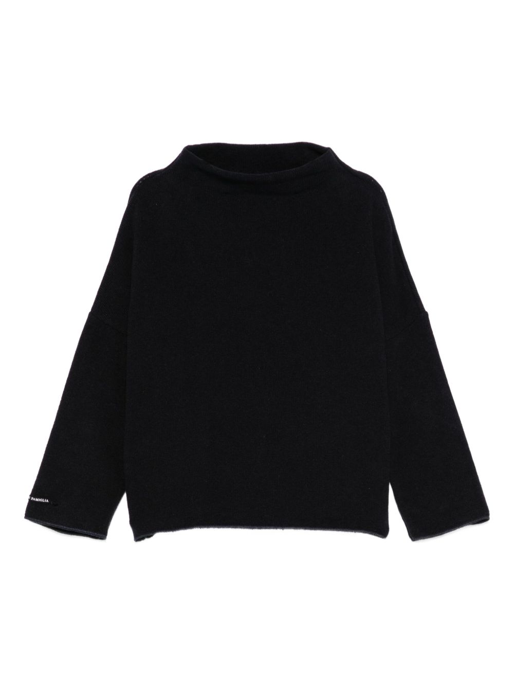 Maglione per neonata Album Di Famiglia Kids nero con maniche a 3/4 25W40216 INK ALBUM DI FAMIGLIA KIDS 