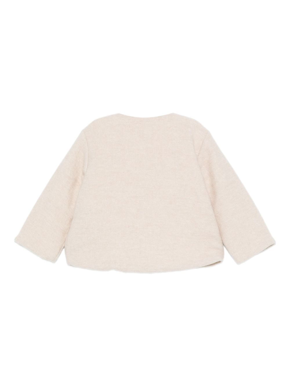 Giubbino per neonata Album Di Famiglia Kids beige con zip frontale 25W#42041 N ALBUM DI FAMIGLIA KIDS 