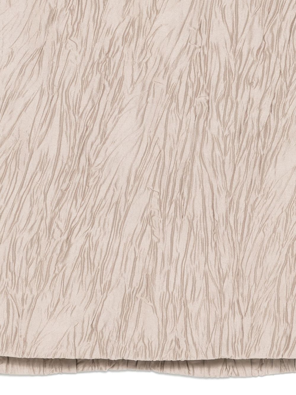Minigonna per donna Alysi grigia con effetto texturizzato e chiusura con zip 165025 A5202 MD ALYSI 