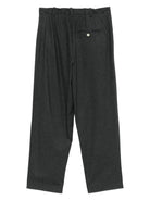 Pantaloni per donna ALYSI grigi con chiusura a bottoni 165103 A5047 AN ALYSI 