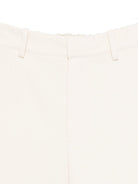 Pantaloni per donna Alysi bianchi con tasche posteriori a filetto 165105 A5016 GESSO ALYSI 