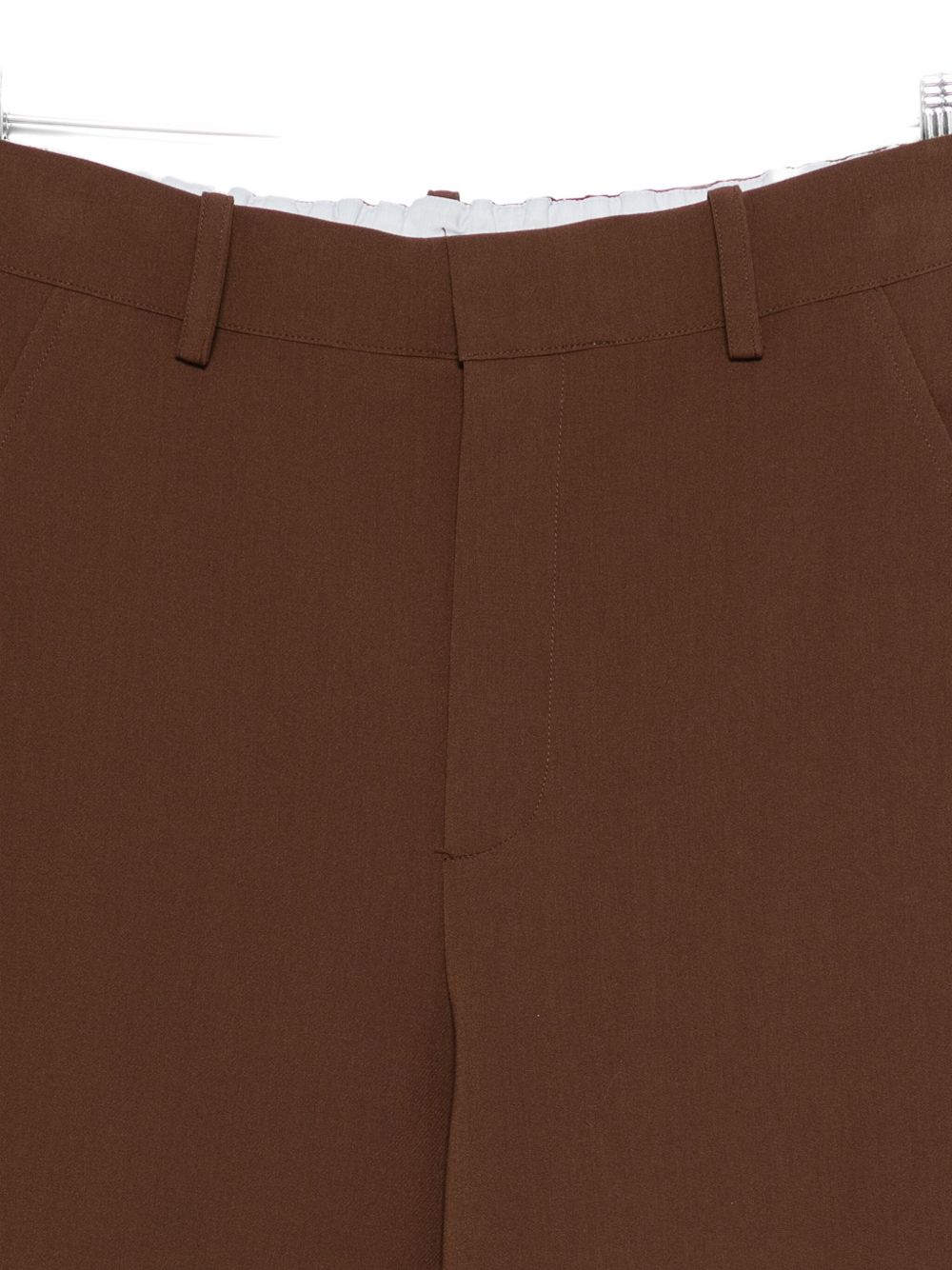 Pantaloni per donna Alysi marroni con tasche posteriori a filetto 165105 A5016 LE ALYSI 