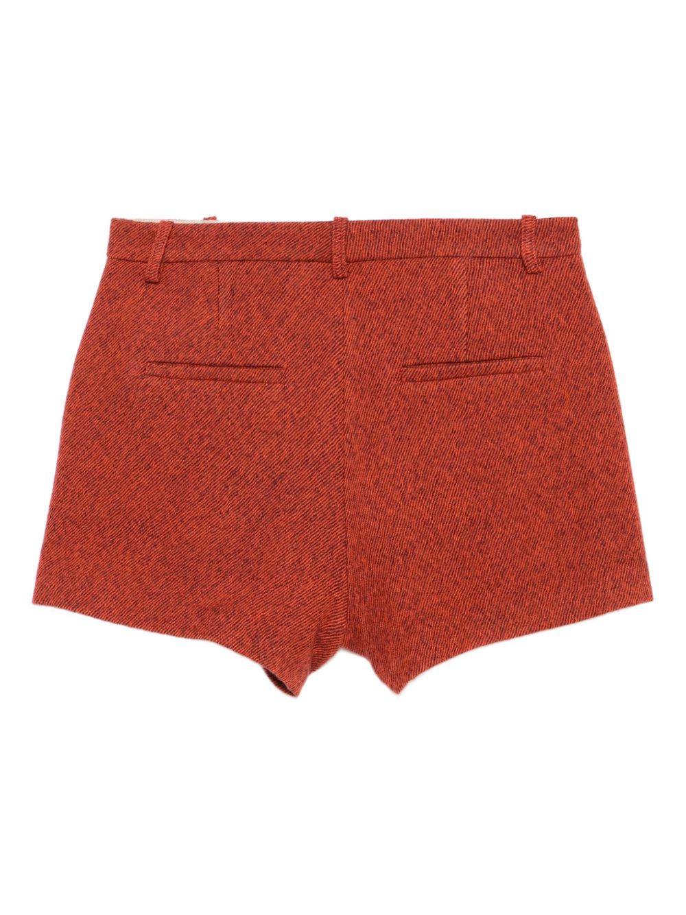 Shorts per donna ALYSI arancioni con patta e bottoni 165111 A5025 ORG ALYSI 