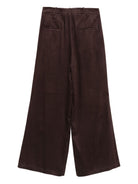 Pantaloni per donna ALYSI marroni con tasche posteriori 165130 A5042 CHOCO ALYSI 