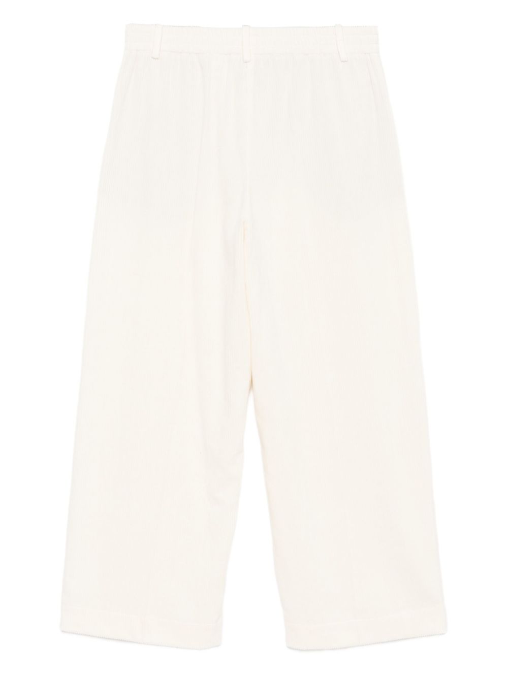 Pantaloni per donna ALYSI bianchi con chiusura frontale con bottoni 165141 A5049 BURRO ALYSI 
