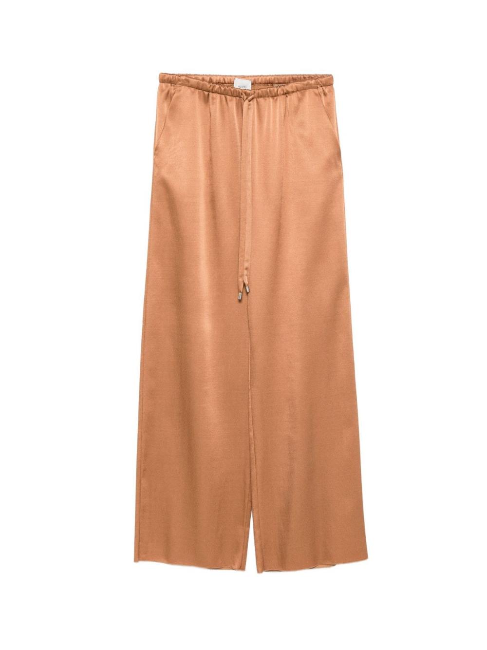 Pantaloni per donna Alysi marroni con coulisse 165181 A5239 CN ALYSI 