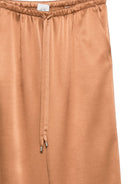 Pantaloni per donna Alysi marroni con coulisse 165181 A5239 CN ALYSI 