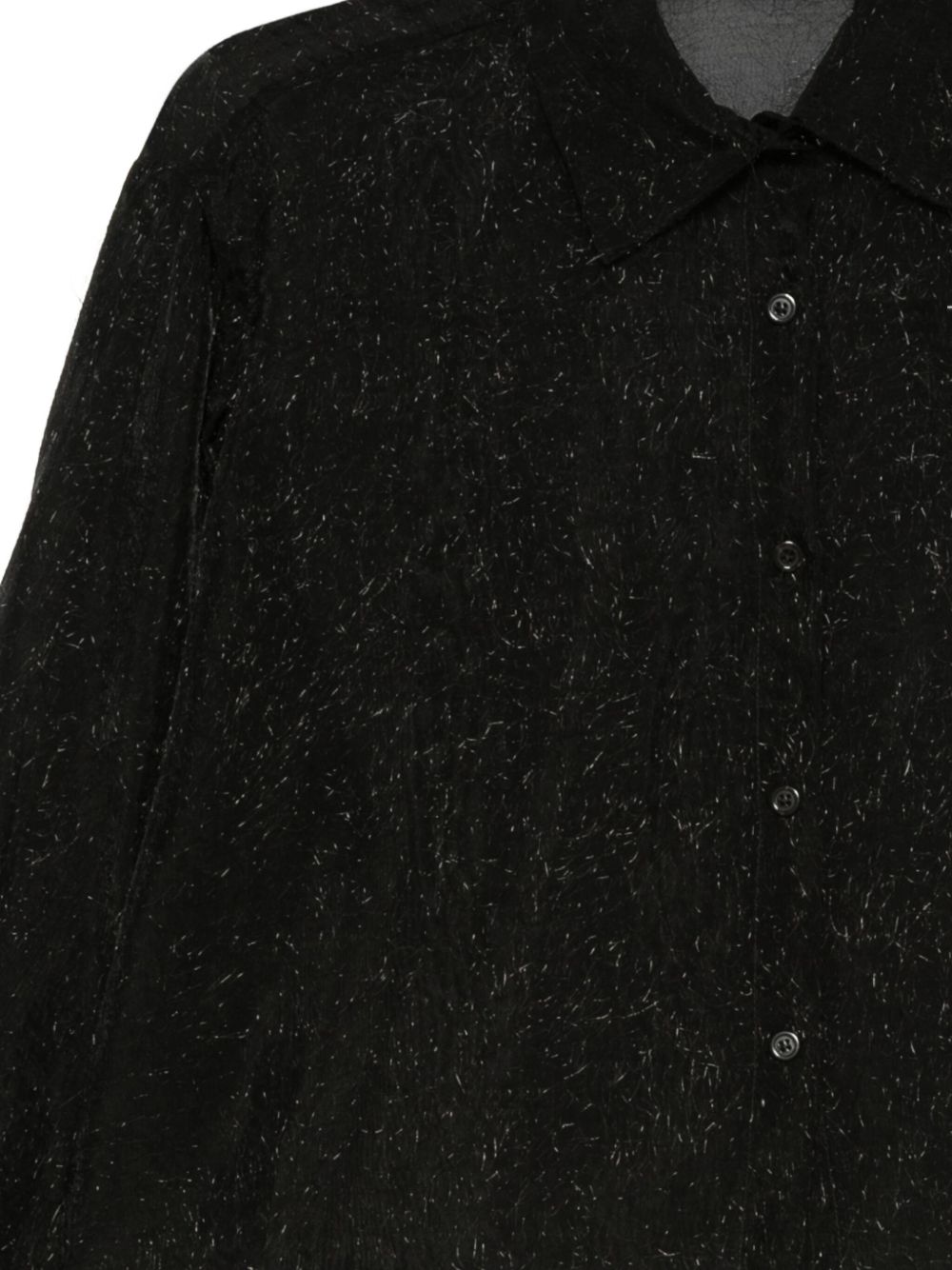 Camicia per donna Alysi nera con glitter 165219 A5007 NE ALYSI 