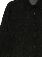 Camicia per donna Alysi nera con glitter 165219 A5007 NE ALYSI 