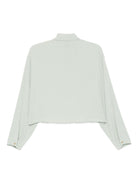 Camicia per donna Alyisi verde con chiusura a bottoni 165226 A5051 MENT ALYSI 