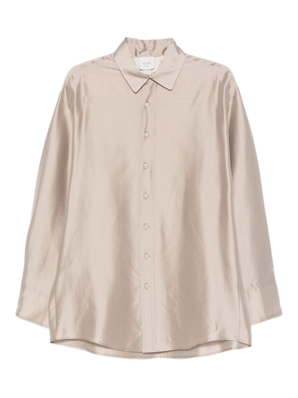 Camicia per donna Alysi beige con chiusura a bottoni 165242 A5202 MD ALYSI 