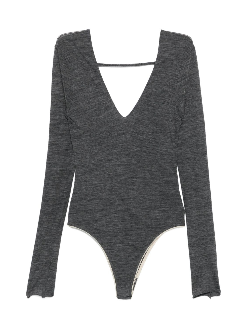 Body per donna ALYSI grigio con scollo a V 165434 A5209 AN ALYSI 