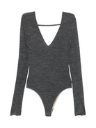 Body per donna ALYSI grigio con scollo a V 165434 A5209 AN ALYSI 