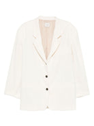 Blazer per donna Alysi bianco con texture a coste 165801 A5049 BURRO ALYSI 