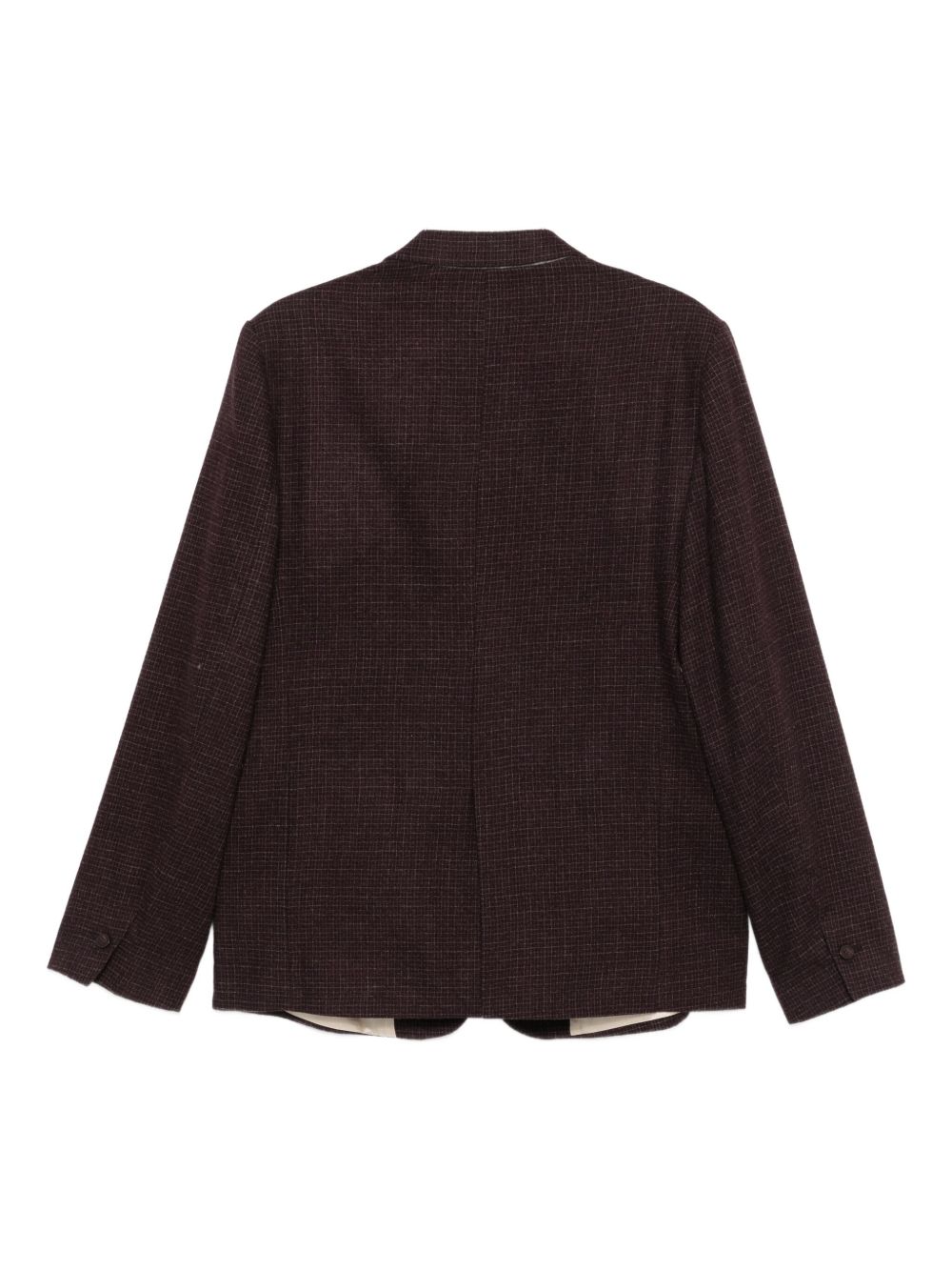 Blazer per donna ALYSI viola con motivo a quadri 165804 A5048 UV ALYSI 