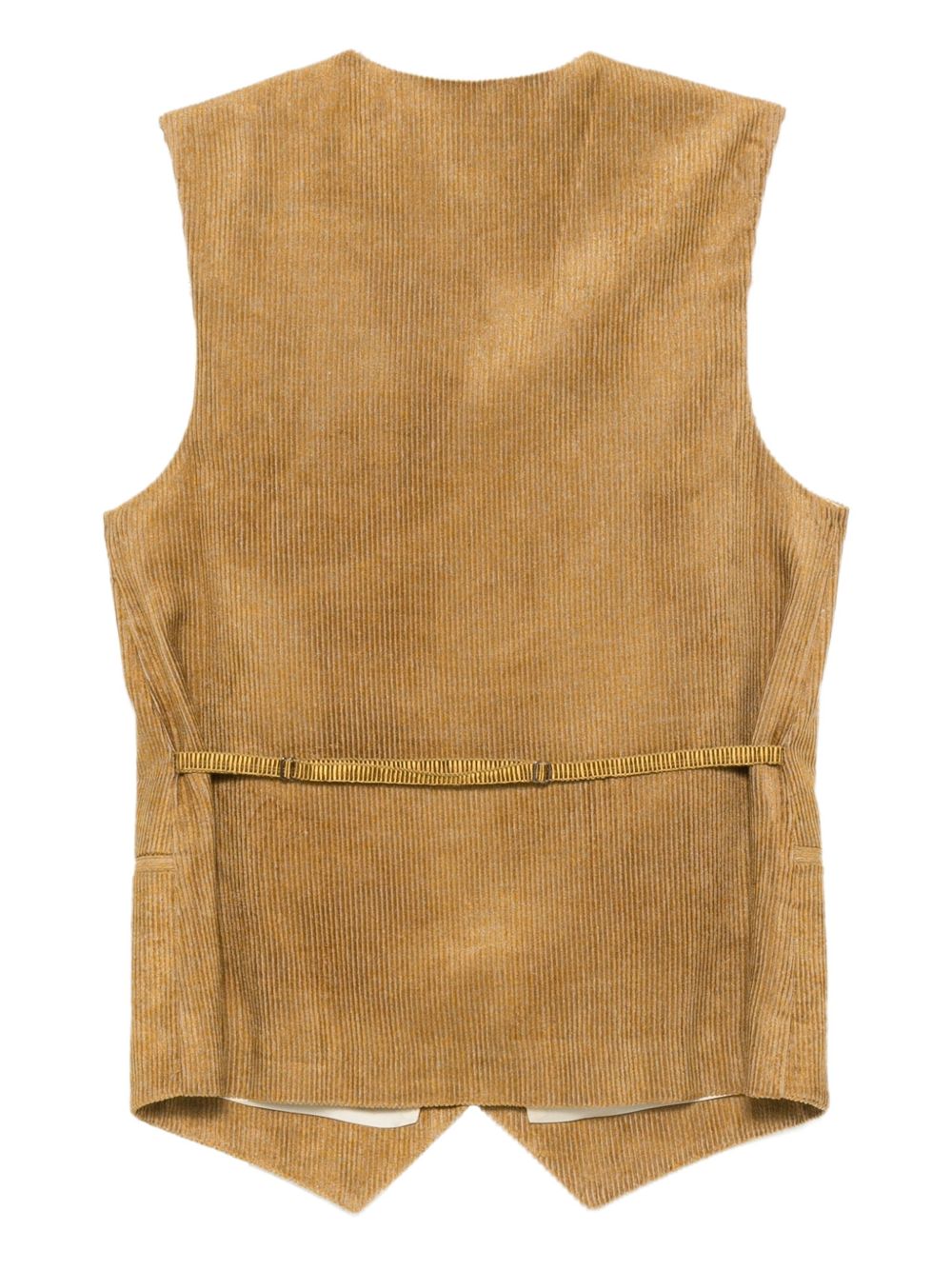 Gilet per donna Alysi marrone con texture a coste 165844 A5220 OZ ALYSI 