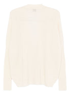 Cardigan per donna ALYSI bianco con scollo a V 265414 A5034 MERIN ALYSI 