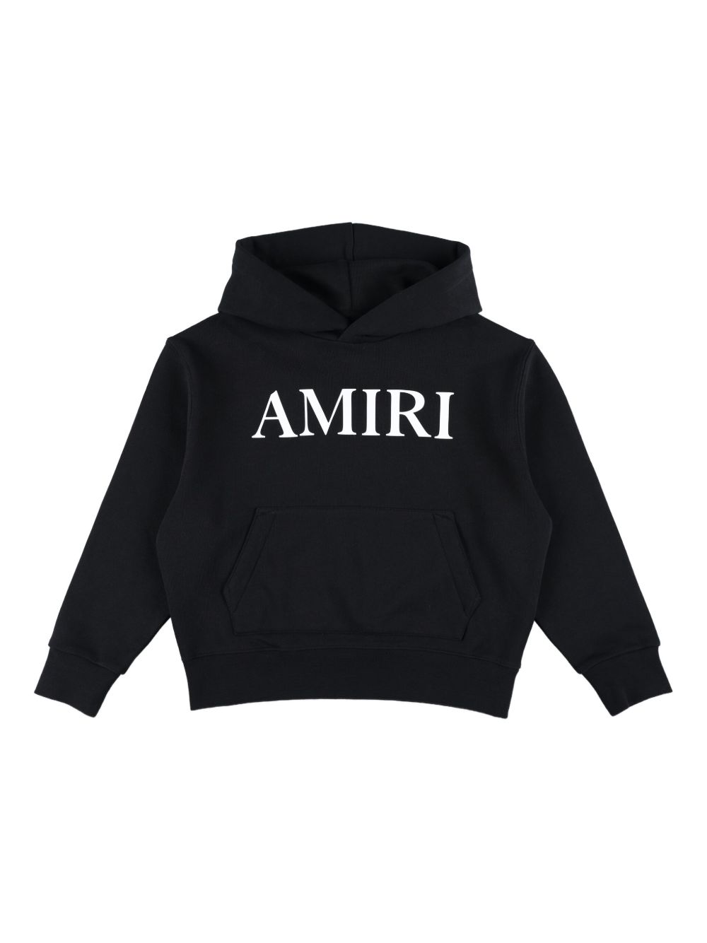 Felpa con cappuccio per bambino Amiri Kids nero con logo AKJYHD1009 001 AMIRI KIDS 
