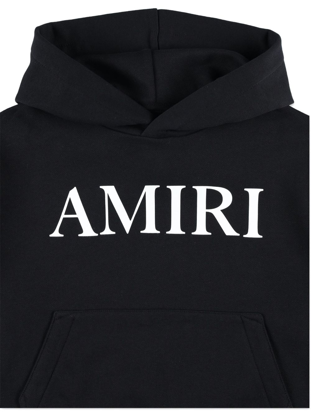 Felpa con cappuccio per bambino Amiri Kids nero con logo AKJYHD1009 001 AMIRI KIDS 