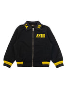 Giacca per bambino Amiri Kids blu con ricamo Tiger AKOUBN1001 508 AMIRI KIDS 