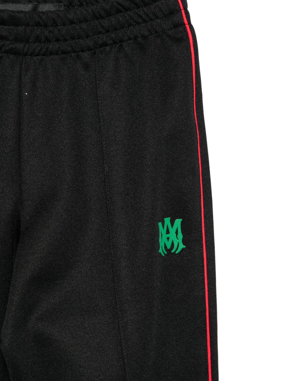 Pantaloni per bambino Amiri Kids neri con righe laterali AKPATP1003 001 AMIRI KIDS 
