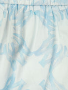 Bermuda per bambino AMIRI KIDS azzurro con pieghe AKSHCA1004 892 AMIRI KIDS 
