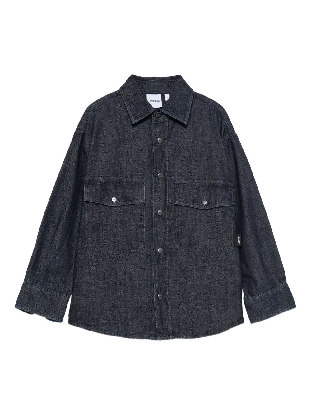 Camicia per bambino Aspesi Kids denim con doppia tasca A25ACL0009J0028 495 ASPESI KIDS 