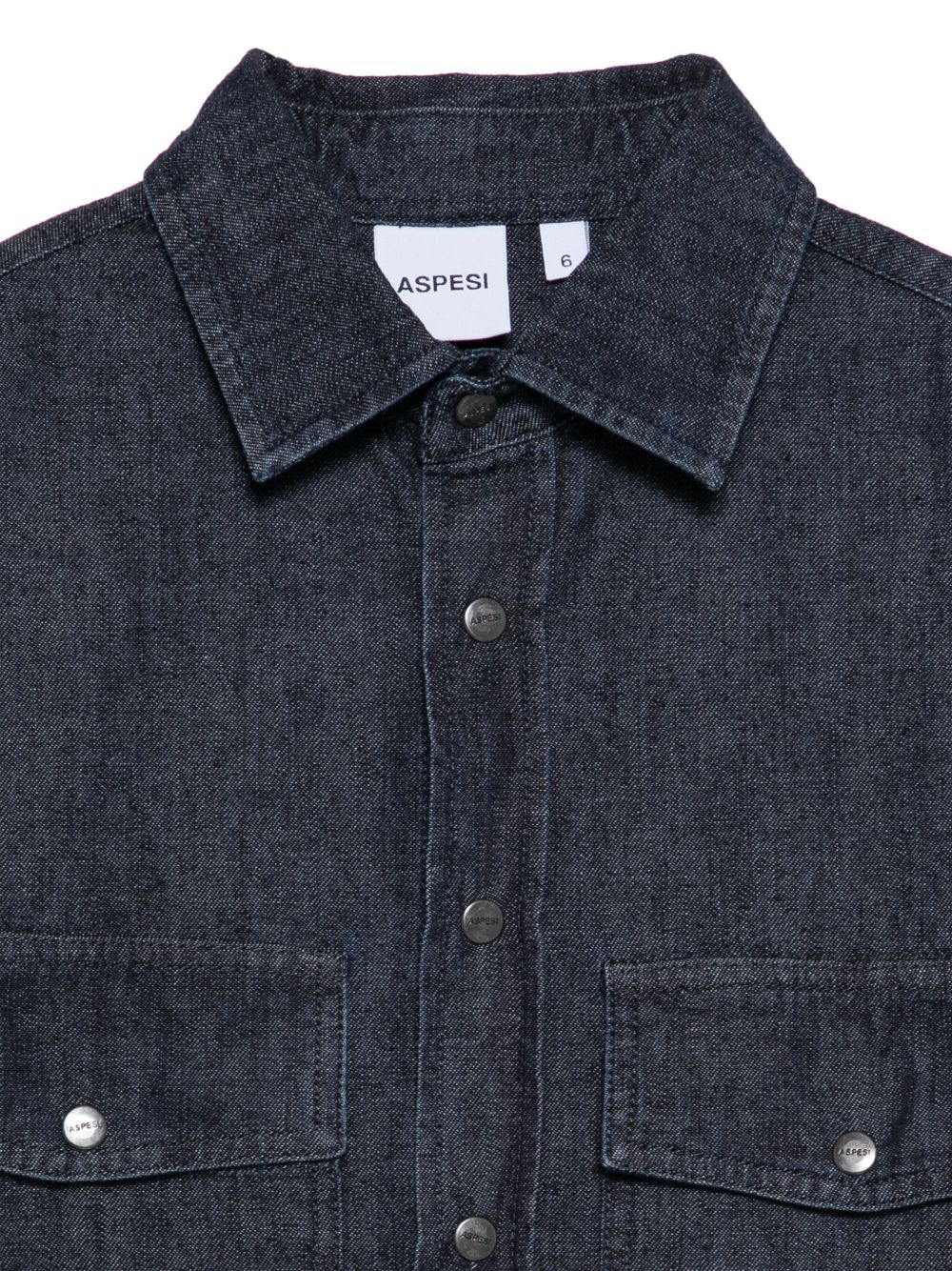 Camicia per bambino Aspesi Kids denim con doppia tasca A25ACL0009J0028 495 ASPESI KIDS 