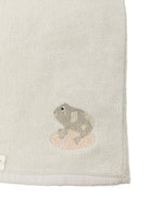 Guanto da bagno per neonati Avery Row verde in cotone biologico BMIFRO FROG AVERY ROW KIDS 